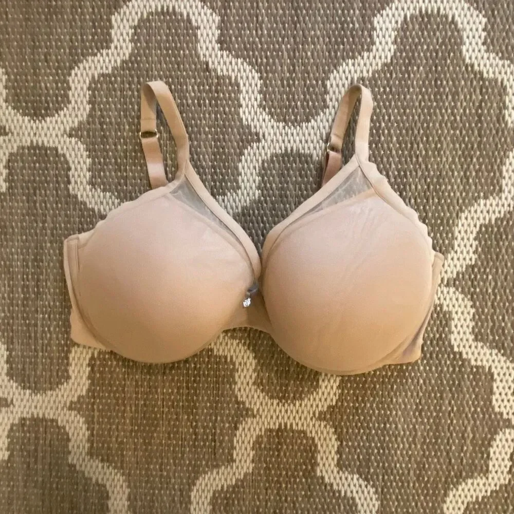 ThirdLove classic contour, plunge bra, size 38F